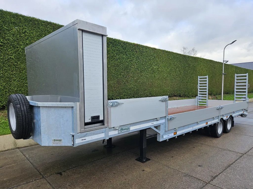 Veldhuizen 8,0-tons Semi-dieplader oplegger