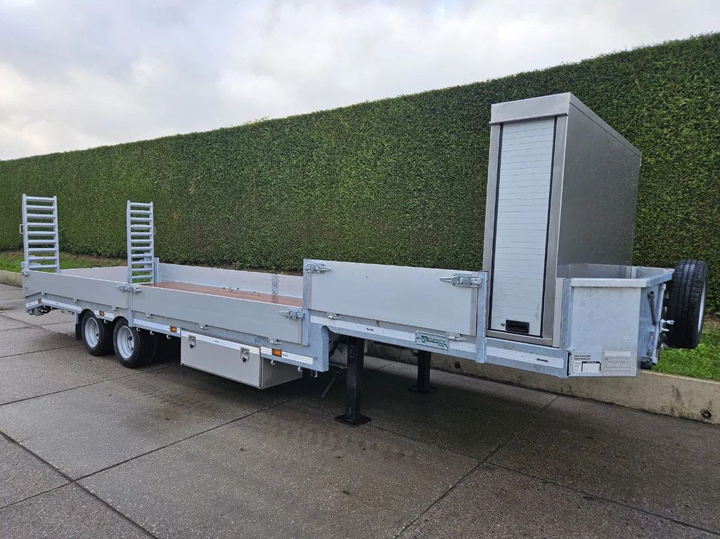 Veldhuizen 8,0-tons Semi-dieplader oplegger