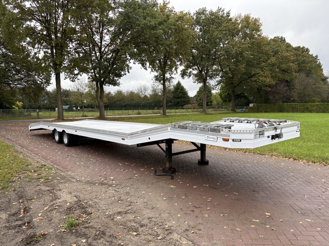 Veldhuizen Be oplegger 6.8 TON ambulance auto transporter 12.80