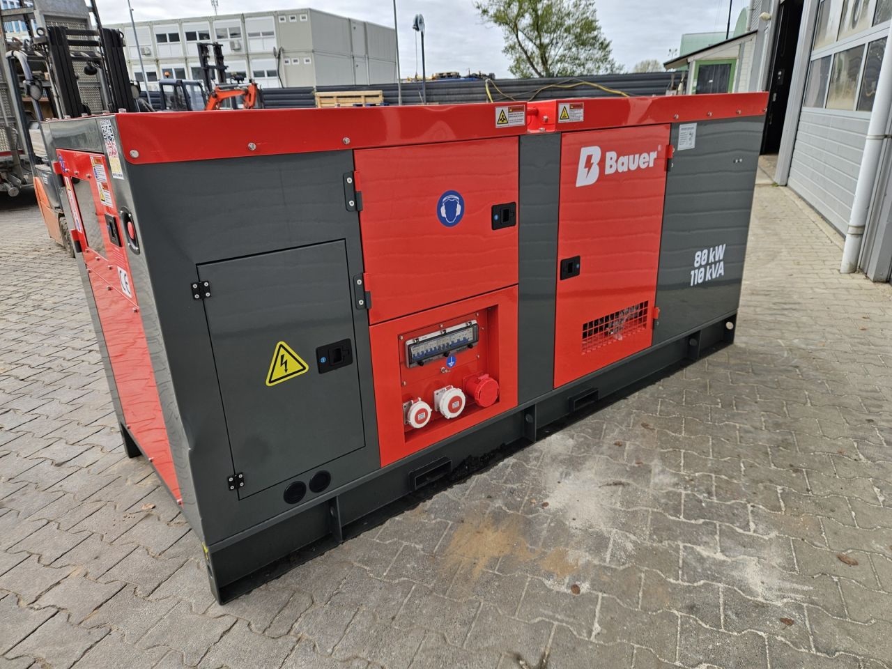 Nieuwe Bauer GFS-80KW 110Kva generator ref. 25060687