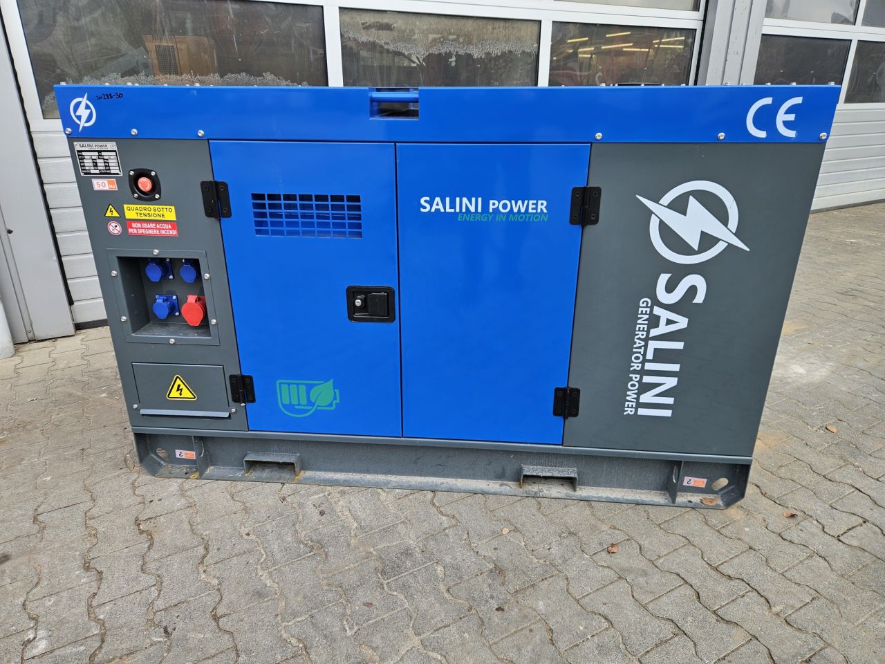 Nieuwe Salini VG-R30 37.5 Kva generator ref. LD2504288-30