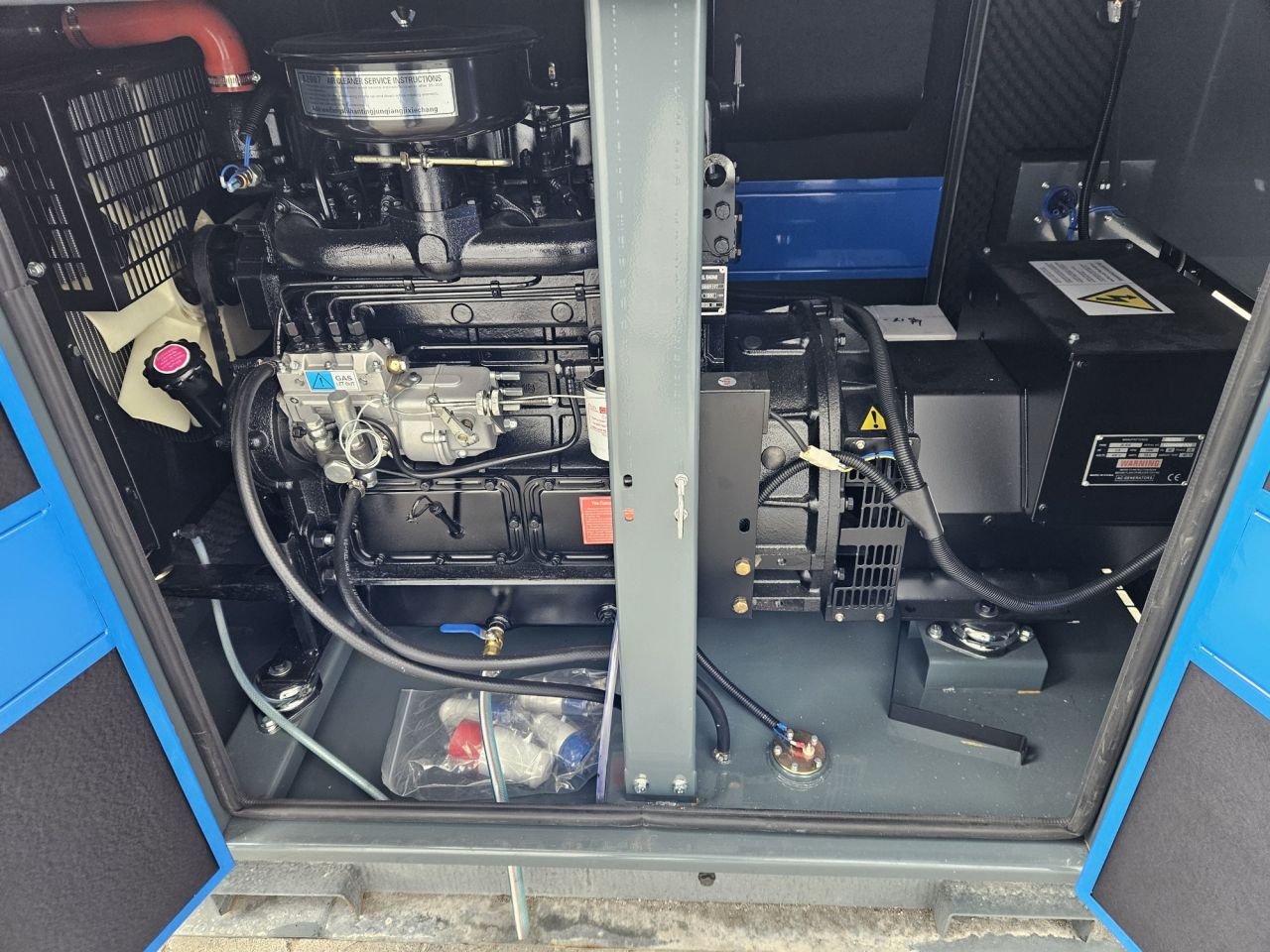Nieuwe Salini VG-R30 37.5 Kva generator ref. LD2504288-30