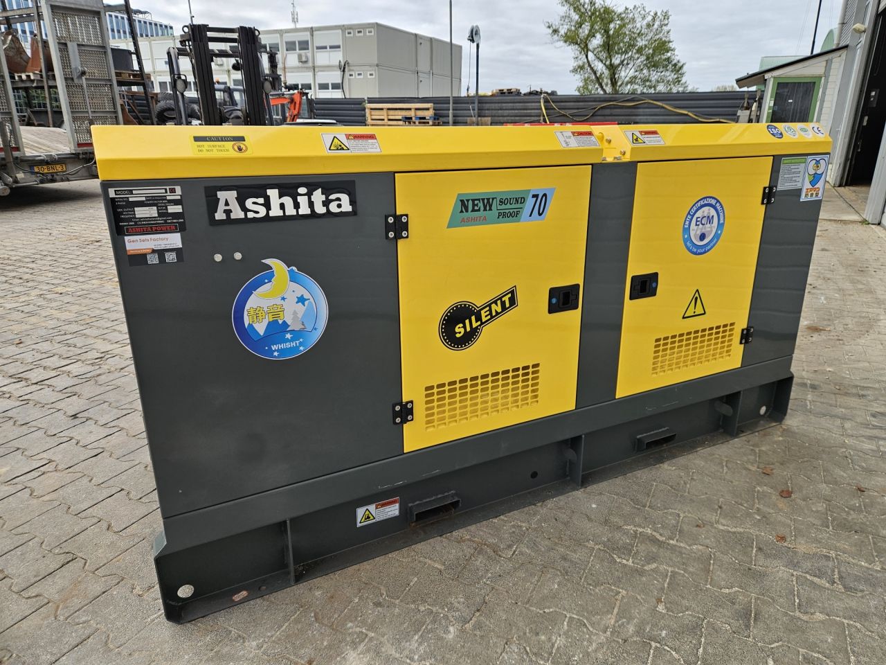 Nieuwe Ashita AG3-70E generator ref K2506014