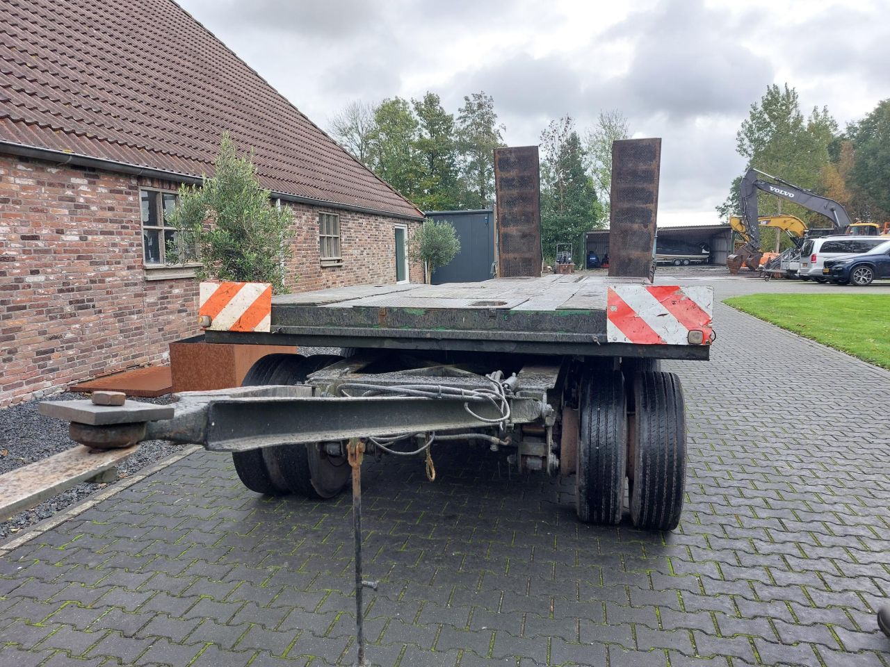 Goldhofer 4 assige semi dieplader