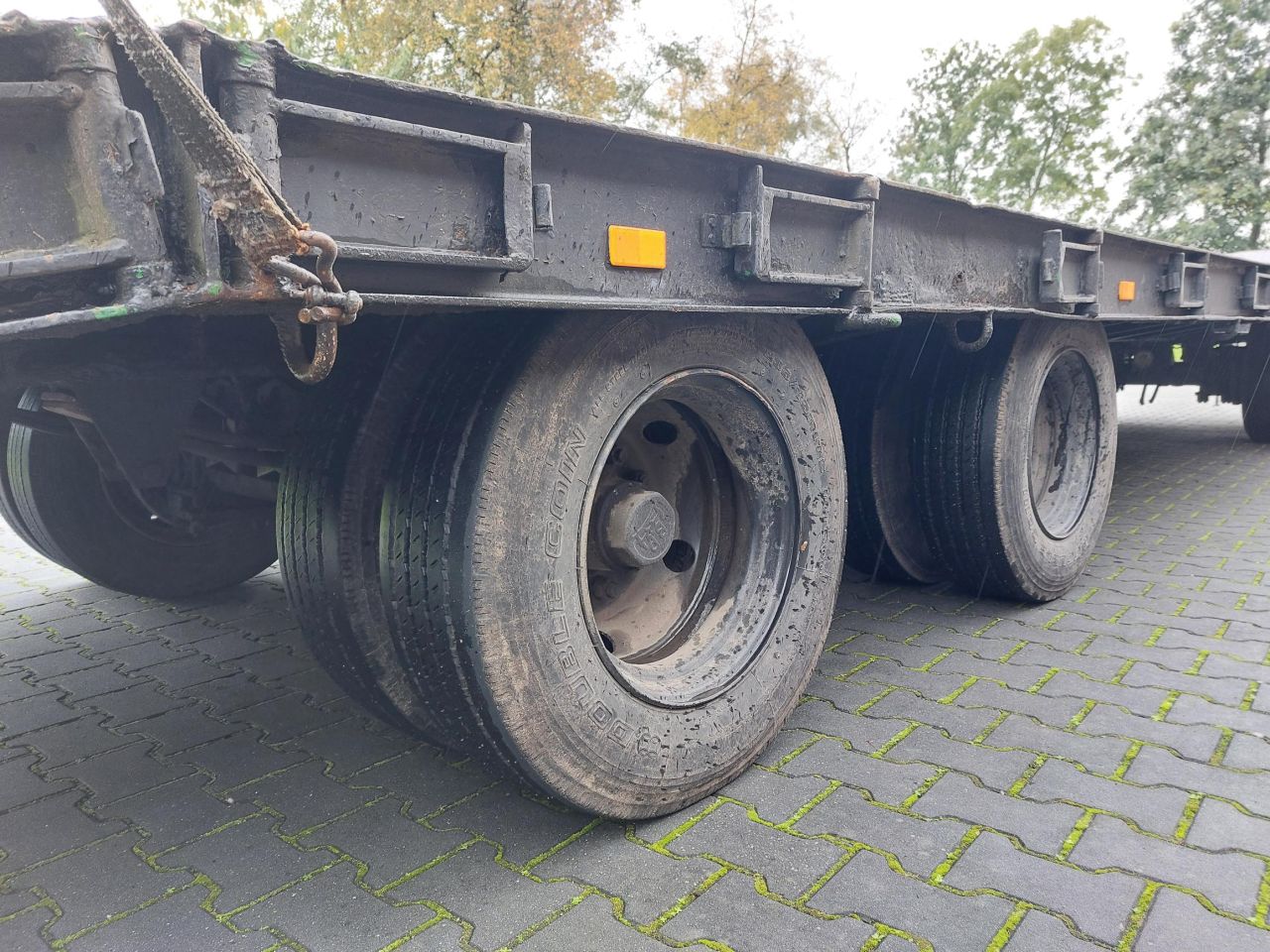 Goldhofer 4 assige semi dieplader