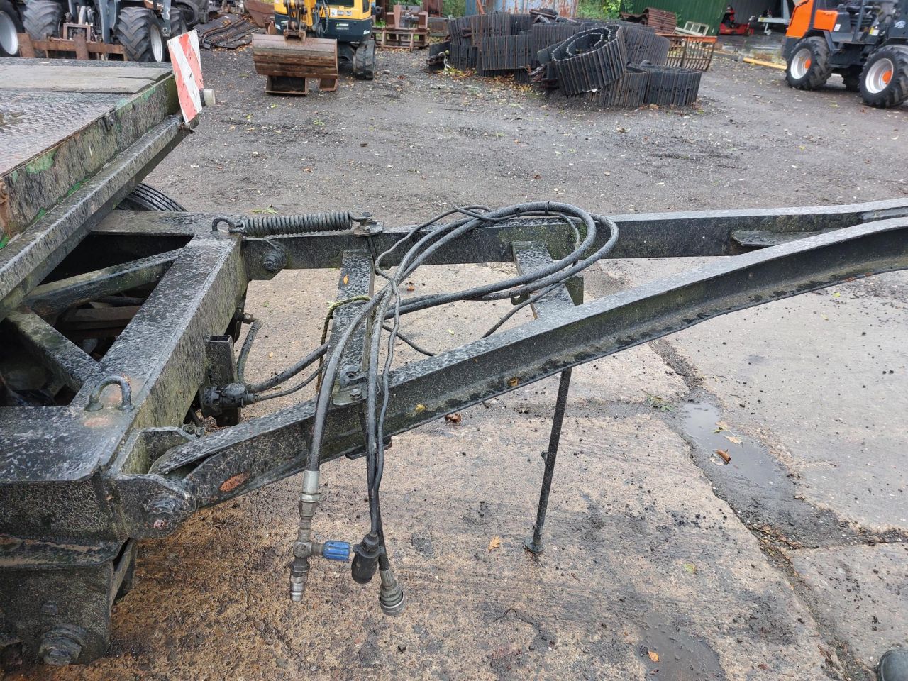 Goldhofer 4 assige semi dieplader
