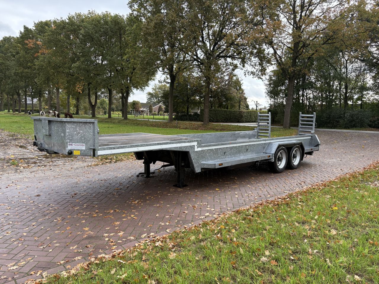 Be oplegger kuip dieplader 8.5 TON KUIPER