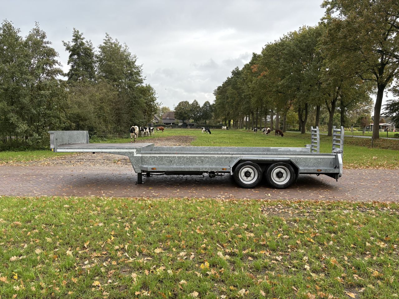 Be oplegger kuip dieplader 8.5 TON KUIPER