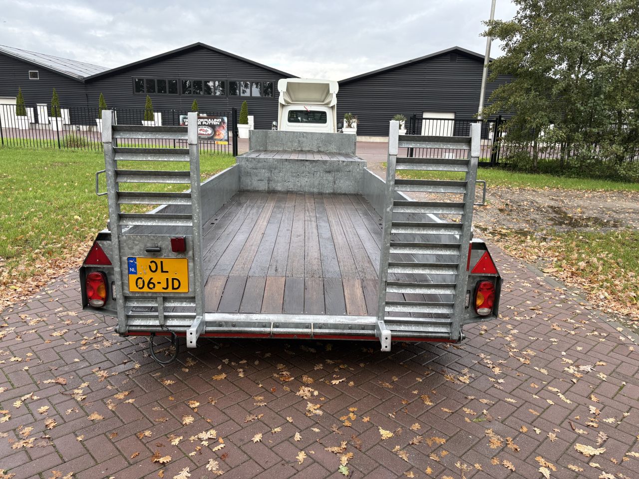 Be oplegger kuip dieplader 8.5 TON KUIPER