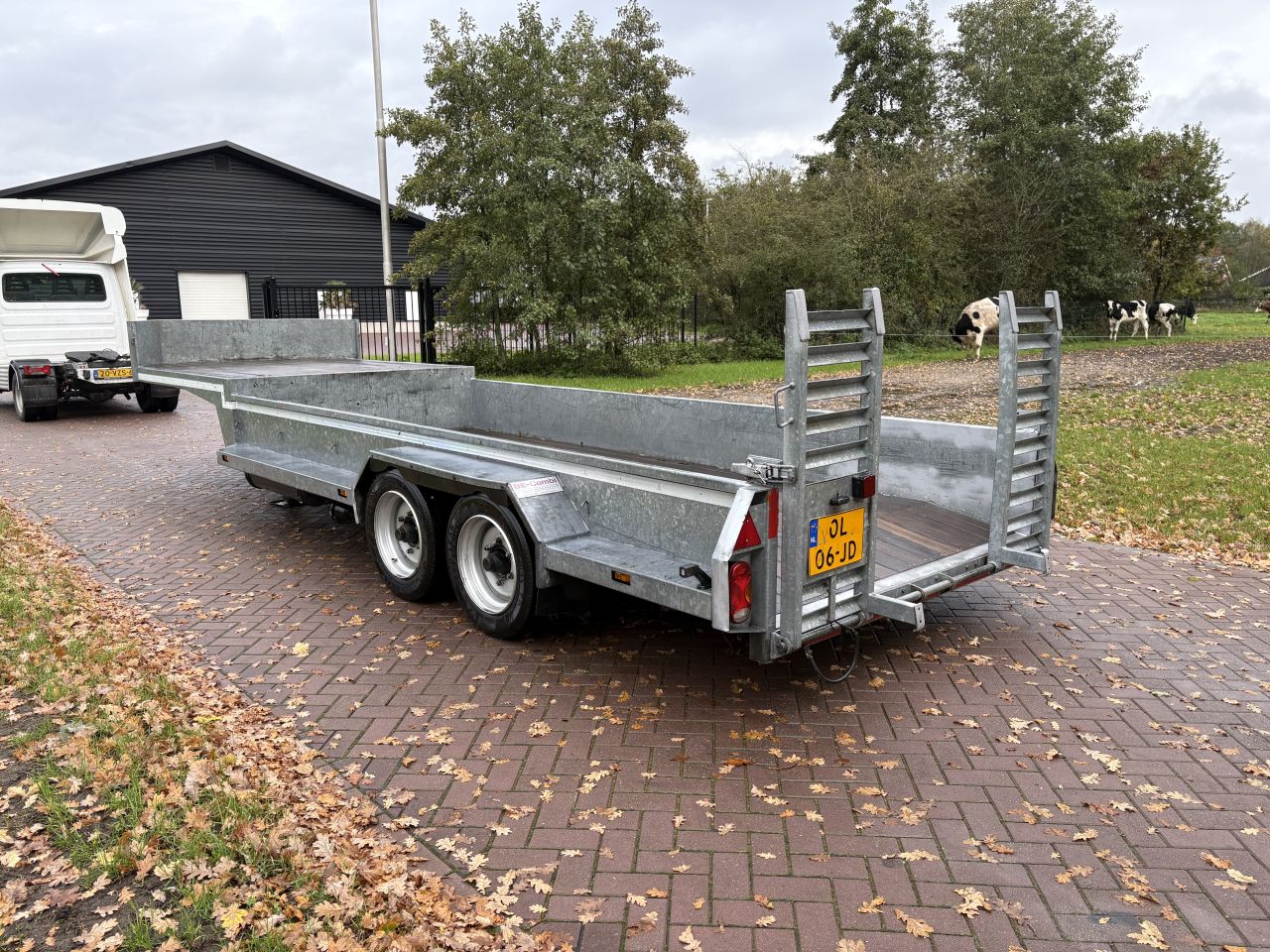 Be oplegger kuip dieplader 8.5 TON KUIPER