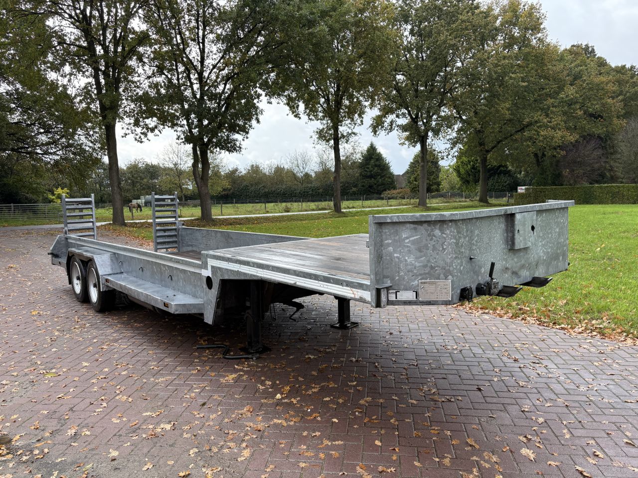 Be oplegger kuip dieplader 8.5 TON KUIPER