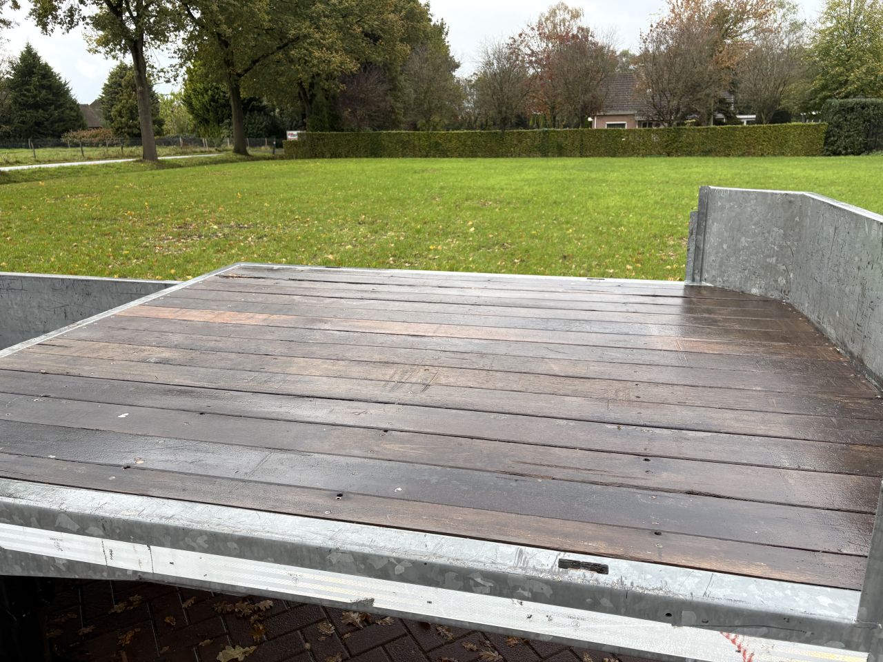 Be oplegger kuip dieplader 8.5 TON KUIPER