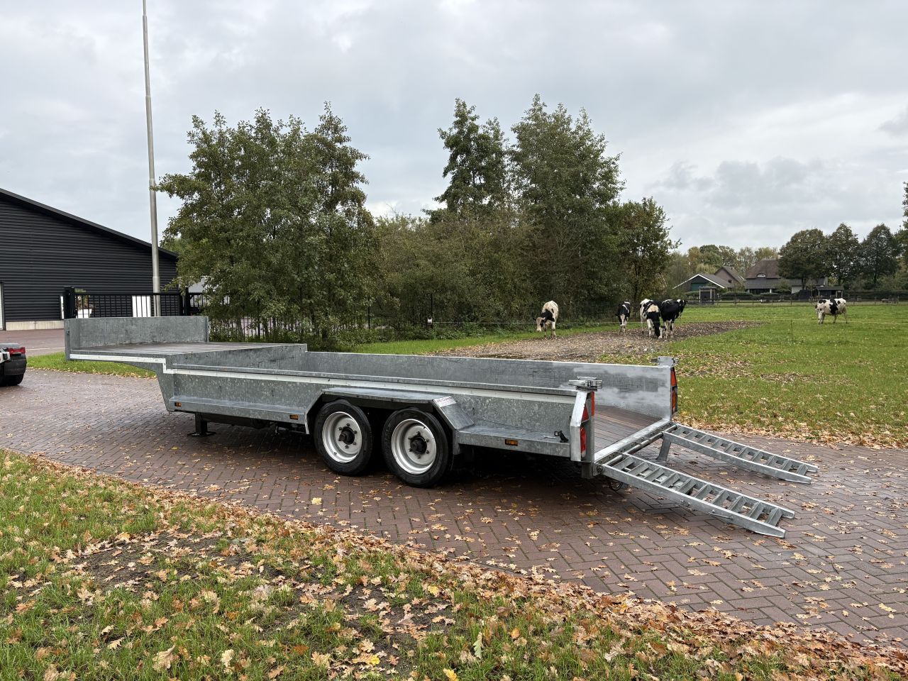 Be oplegger kuip dieplader 8.5 TON KUIPER