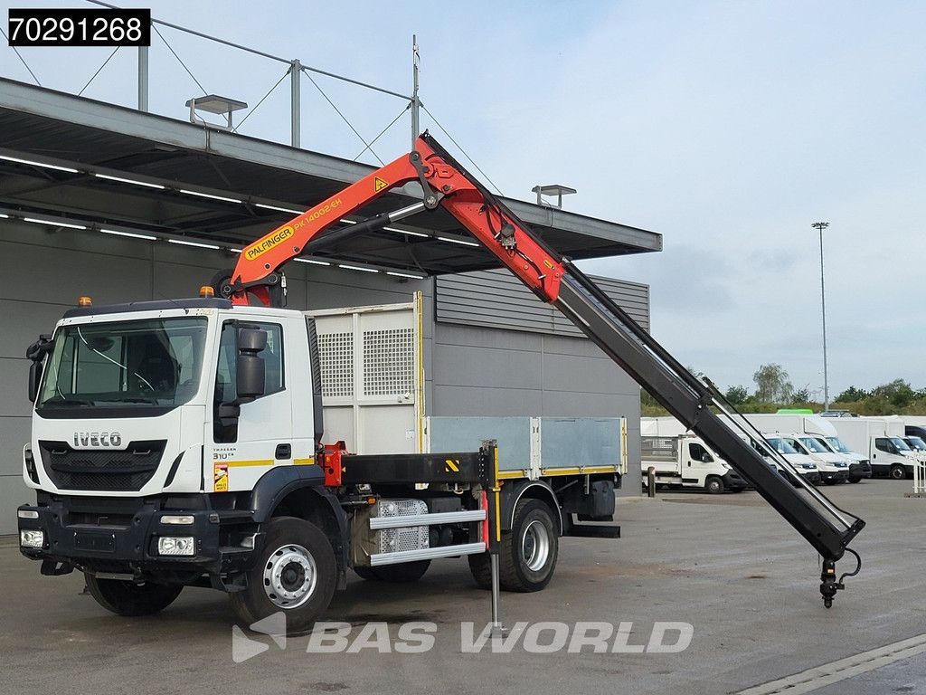 Iveco Trakker 310 4X2 Palfinger PK14002 EH Crane Kran Rotator Steelsuspension Big-Axle Manual Euro 6