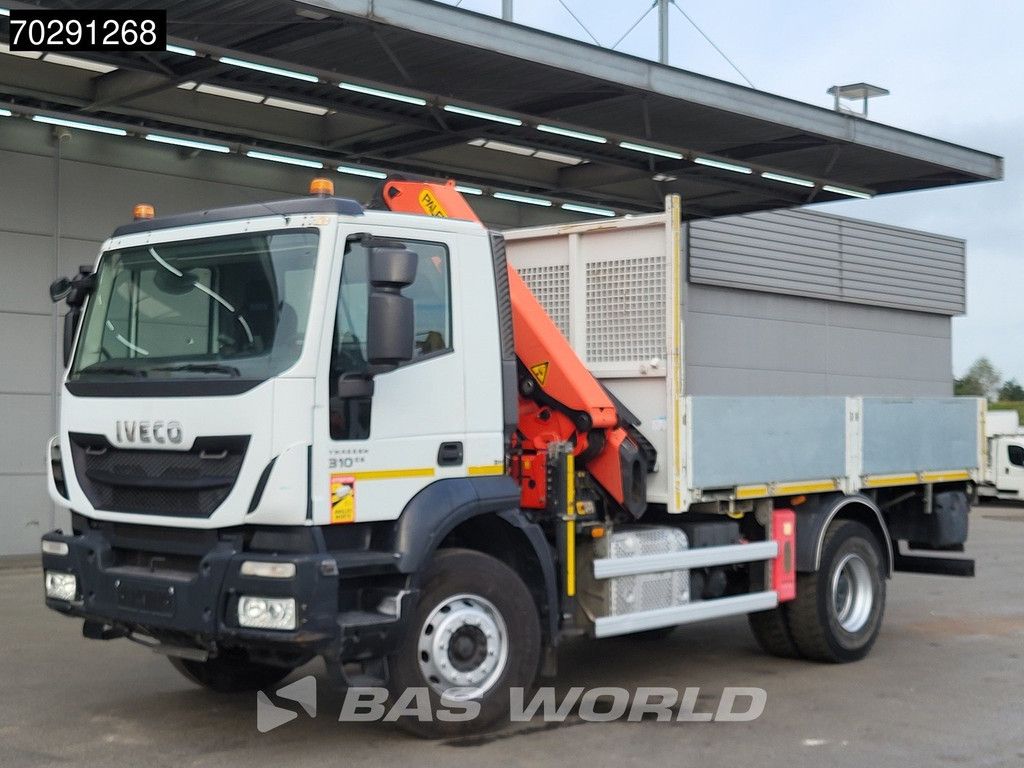 Iveco Trakker 310 4X2 Palfinger PK14002 EH Crane Kran Rotator Steelsuspension Big-Axle Manual Euro 6