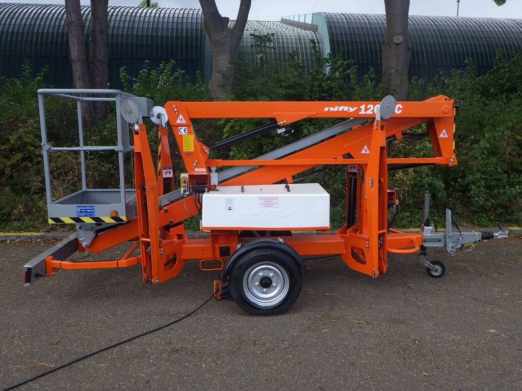 Trailer-mounted aerial platform Nifty 120TAC Electric 12.20m 2011