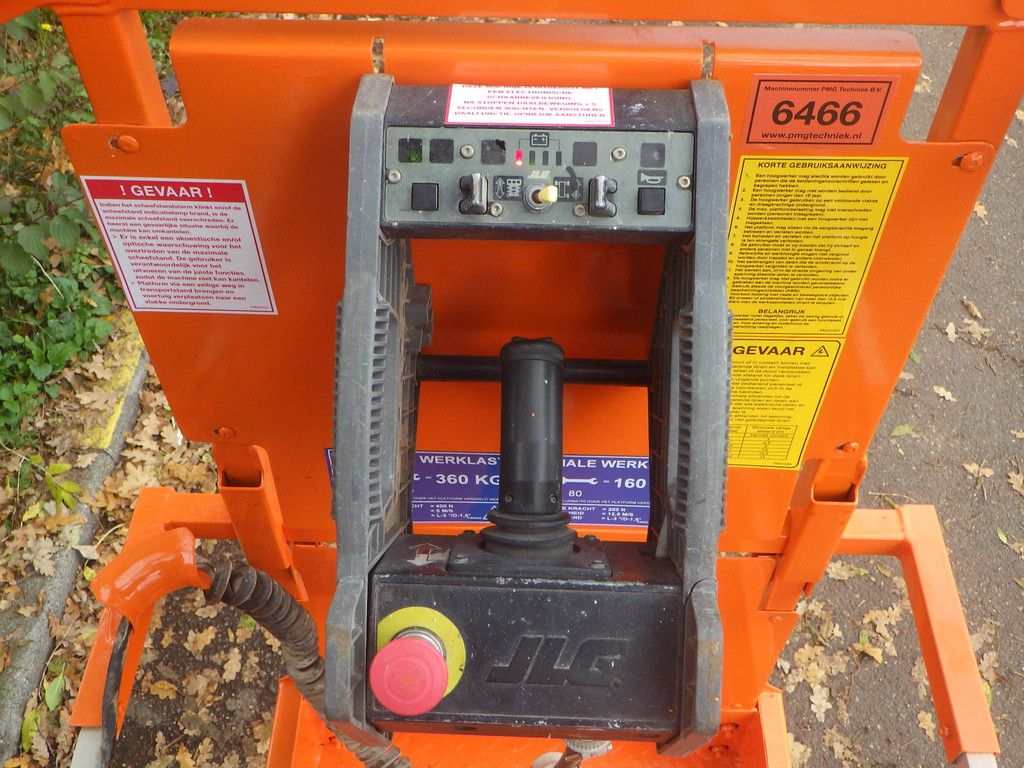 Scissor lift JLG 2032ES Electric 8.10m 2015 with Transport trailer Vlemmix E 3500kg 2025 New