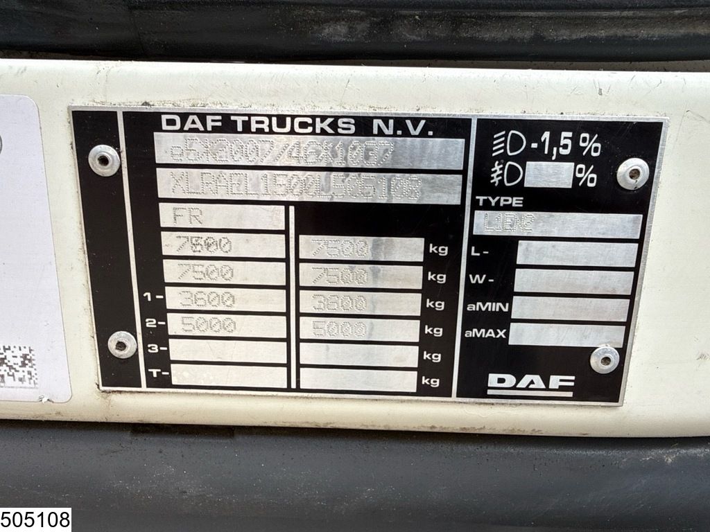 DAF LF 180 EURO 6D