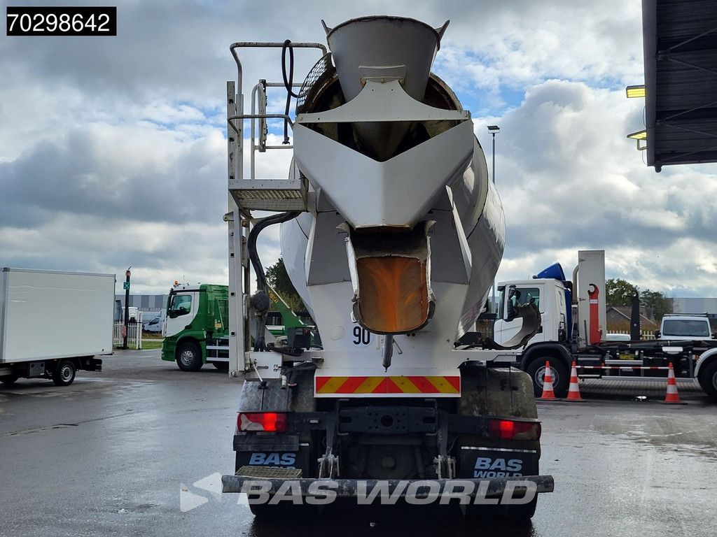 Scania P410 8X4 9m3 Liebherr mixer Automatic Steelsuspension Euro 6