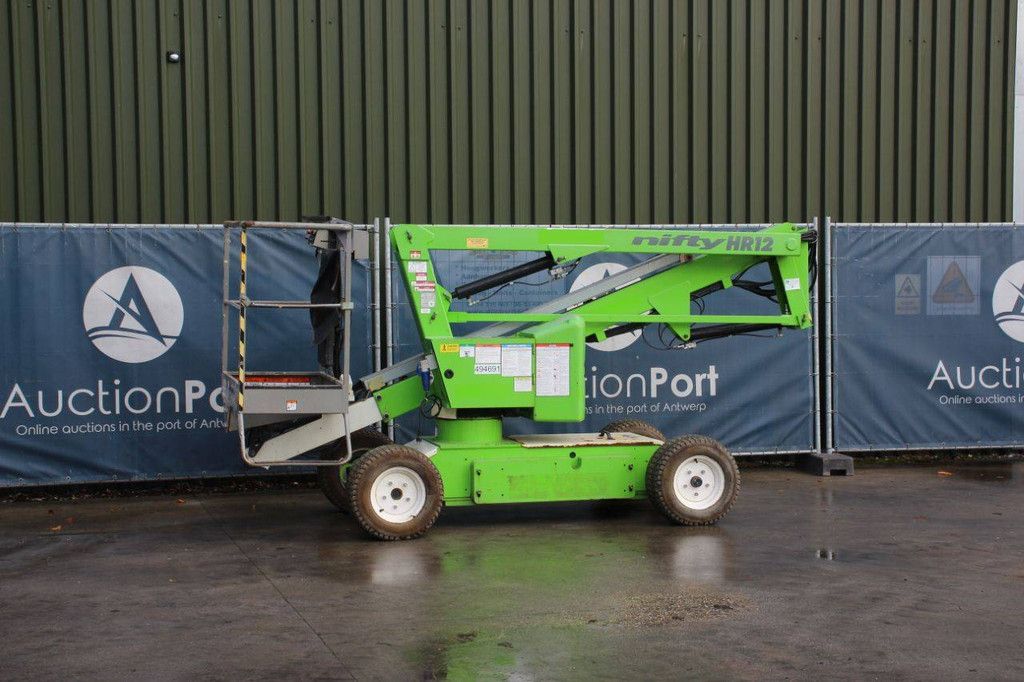 Nifty HR12NE Electric 12.1m Articulated Boom Lift 2016