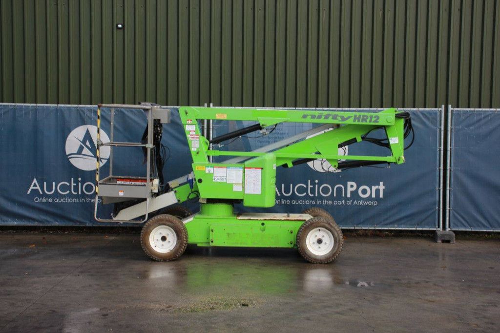 Nifty HR12NE Electric 12.1m Articulated Boom Lift 2016