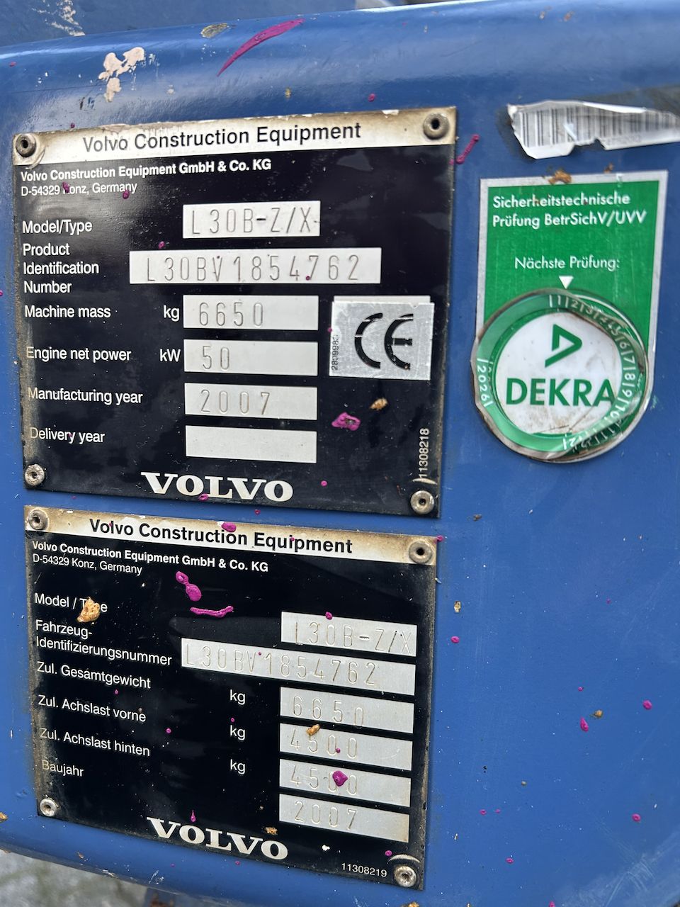 VOLVO L30B-Z/X