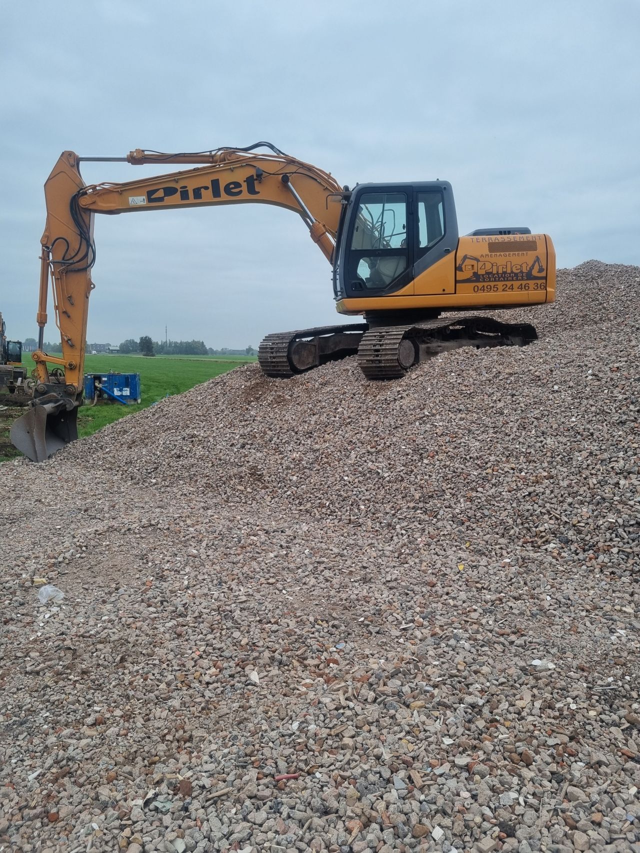 Case CX 180 rupskraan/graafmachine 2011