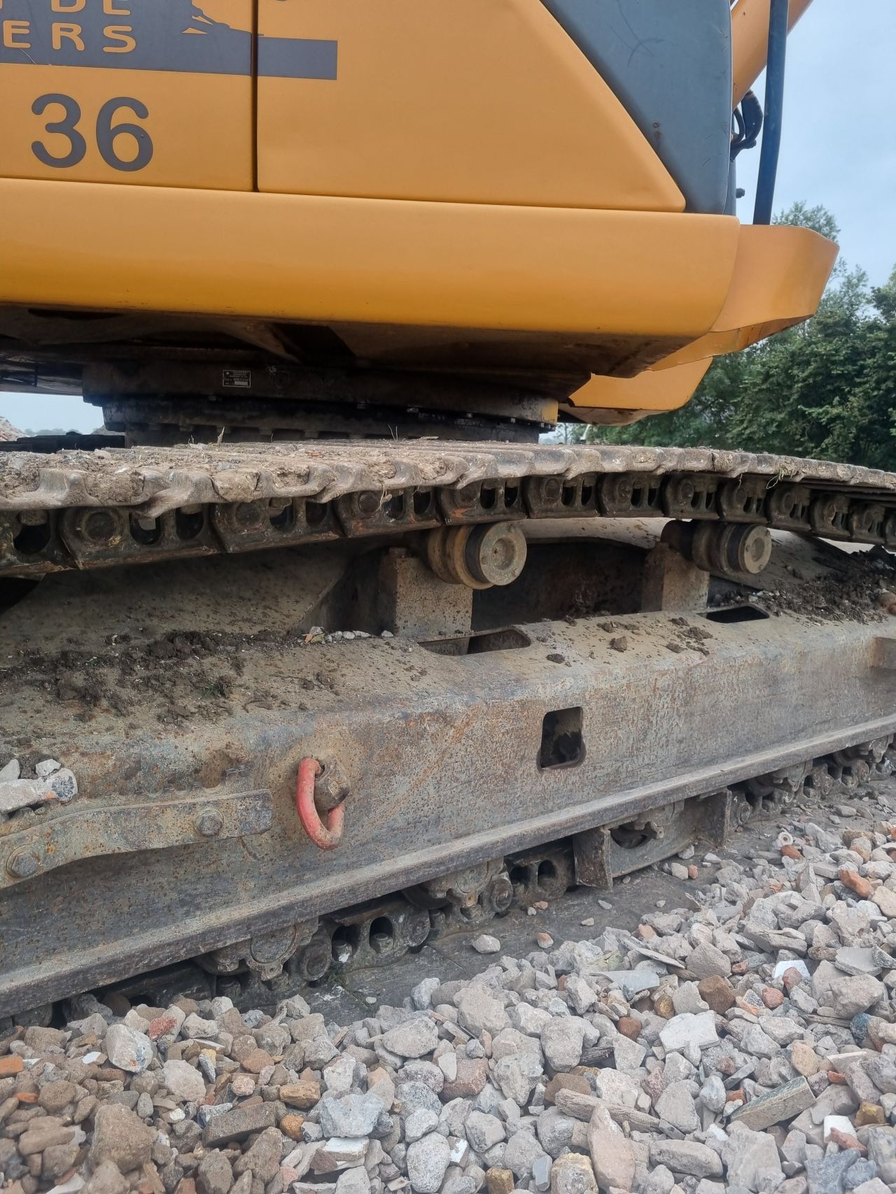 Case CX 180 rupskraan/graafmachine 2011