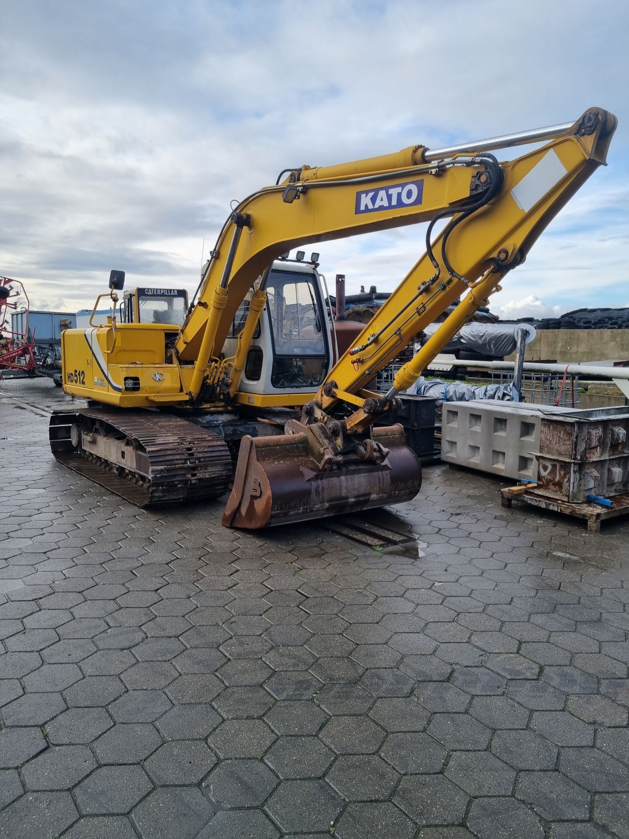 Kato 512 HD rupskraan/graafmachine