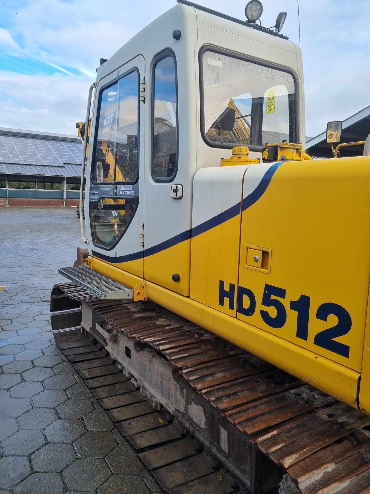 Kato 512 HD rupskraan/graafmachine