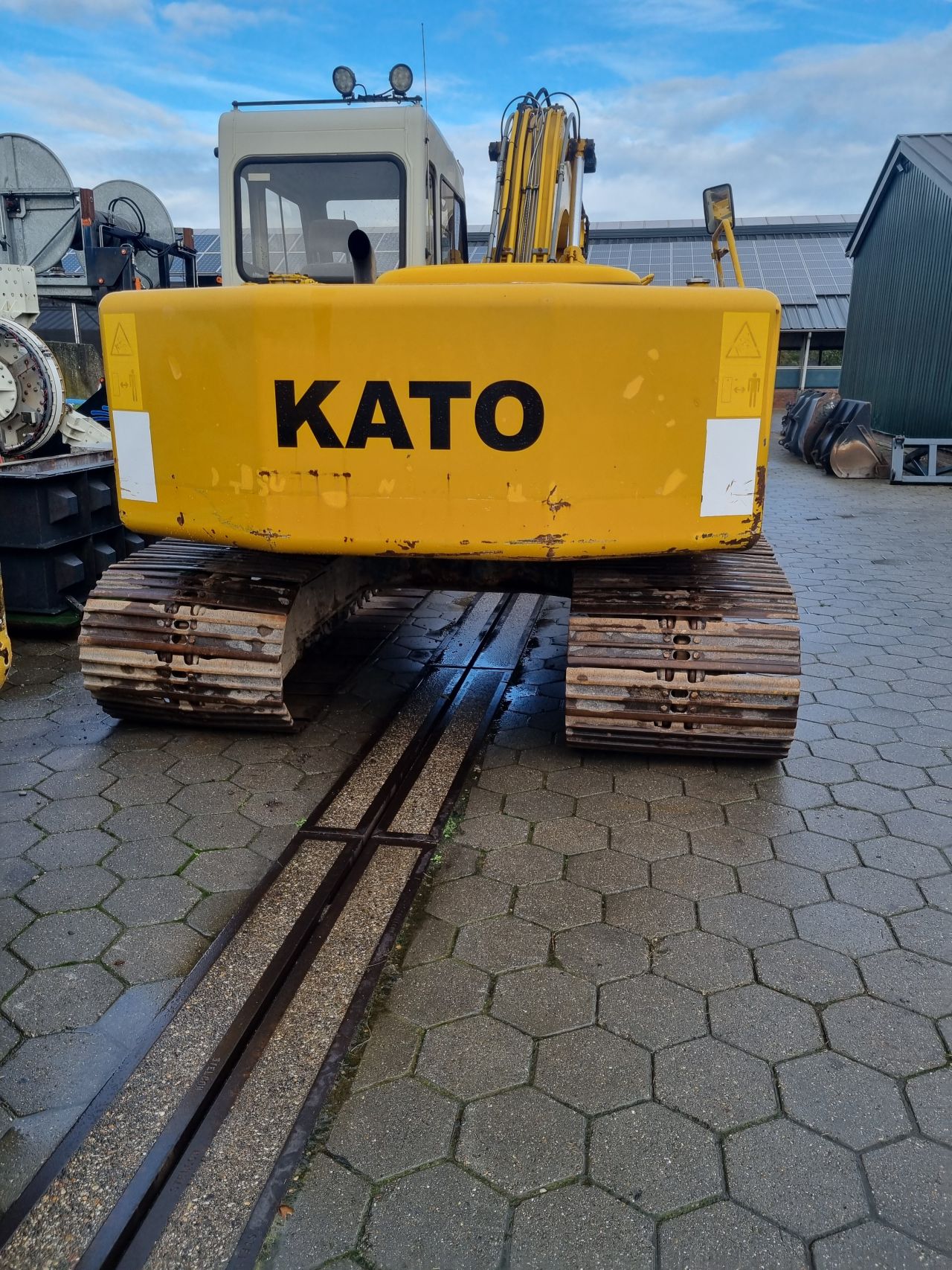 Kato 512 HD rupskraan/graafmachine