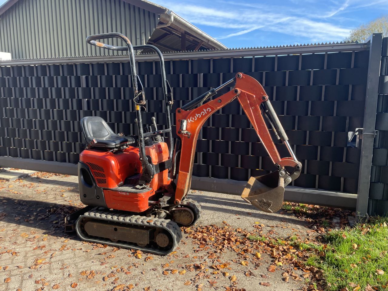 Kubota K008 mini graafmachine hitachi yanmar bobcat kobelco