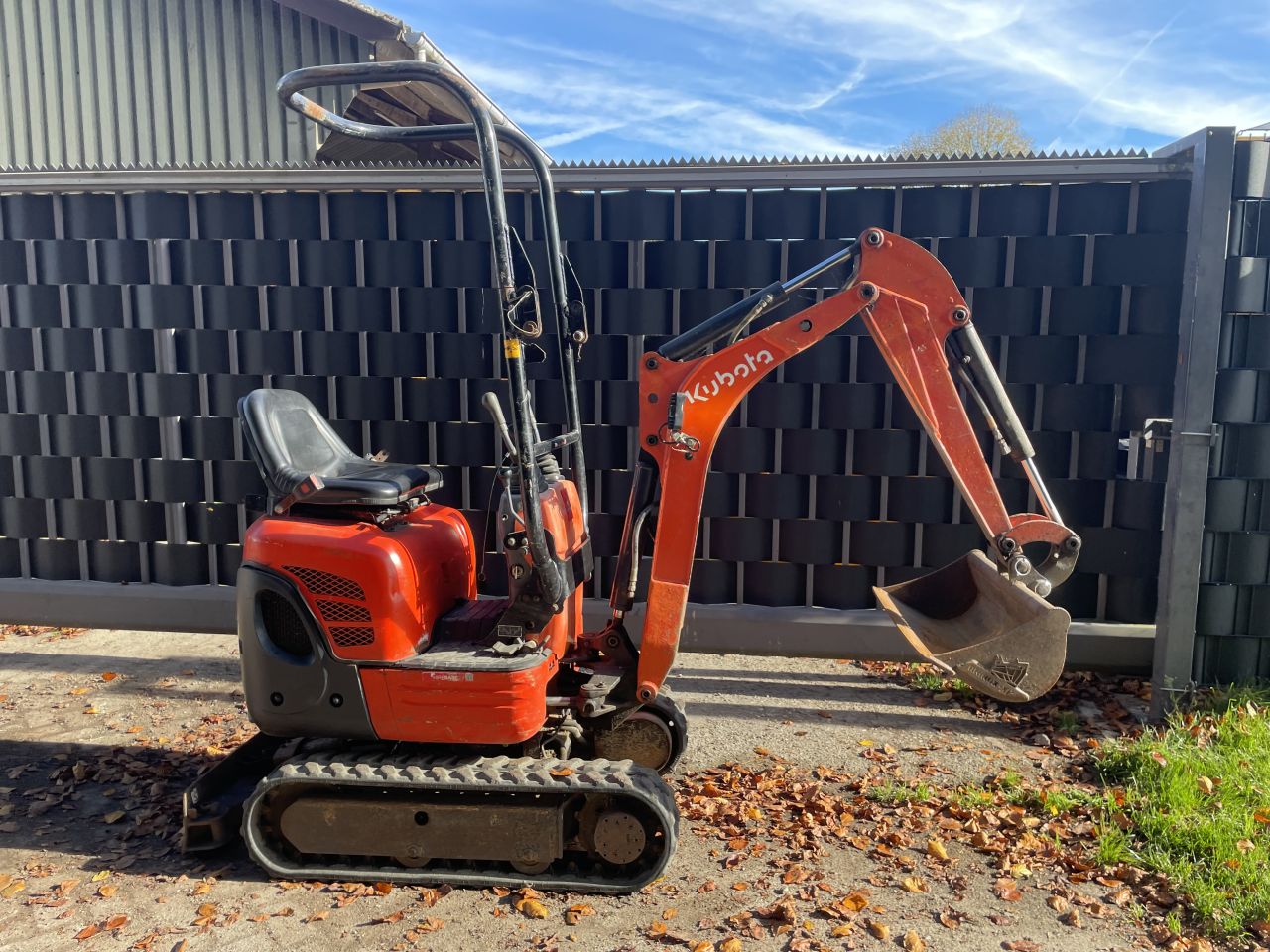 Kubota K008 mini graafmachine hitachi yanmar bobcat kobelco