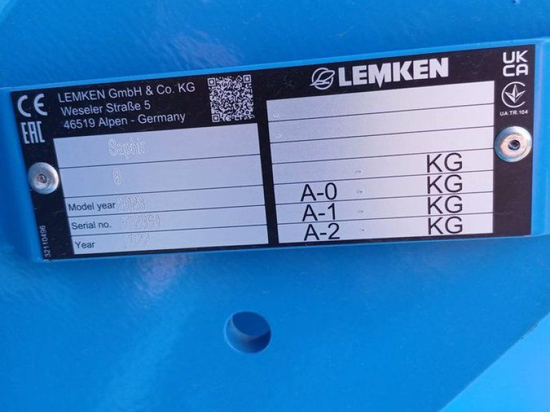 Lemken Saphir 9/300  Trapezpackerwalze