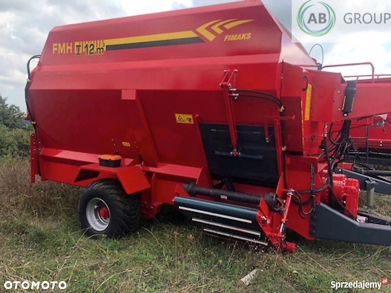 FiMAKS Poziomy wóz paszowy FMHI 12m3