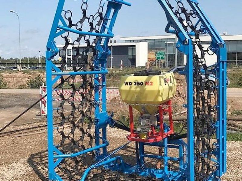 Inter Tech Włóka łąkowo-polowa 8m + Siewnik poplonów