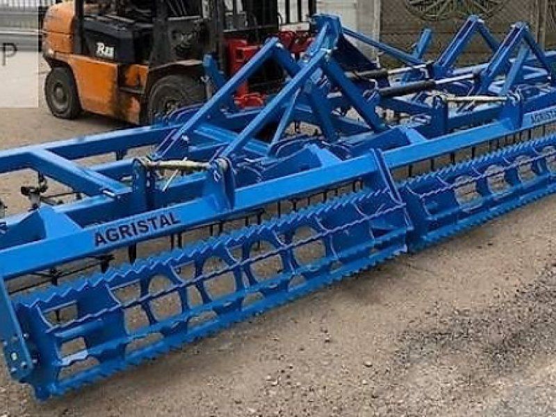 Ciężka brona zębowa składana hydraulicznie 7,7 m CBP