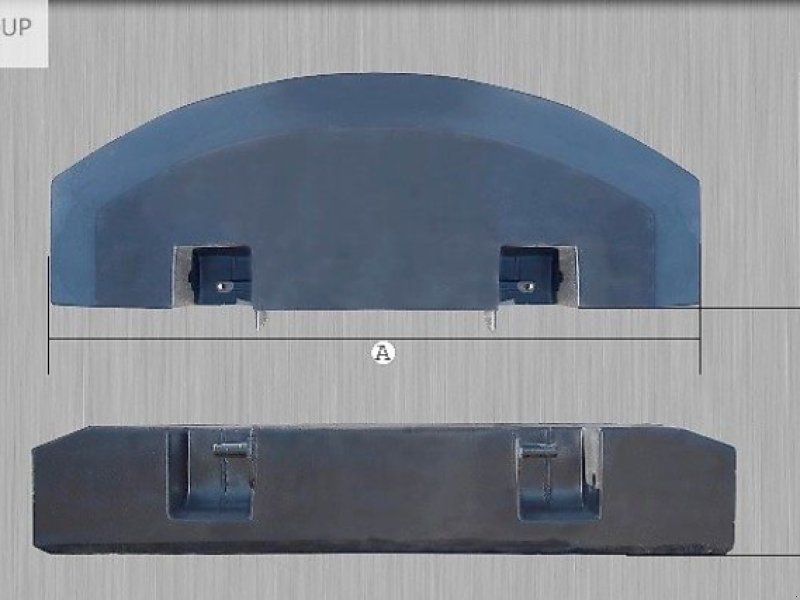 Kaber obciążnik tylny typ D, 700 kg