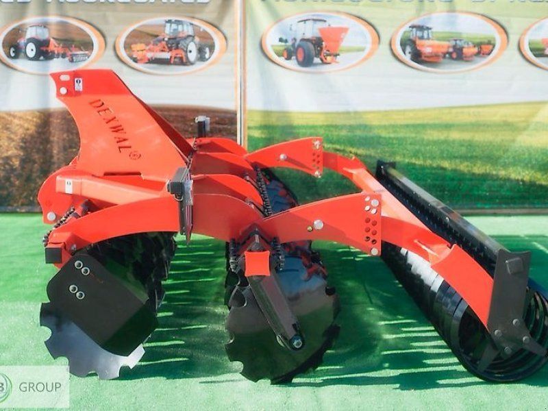 Dexwal brona talerzowa Żuk z wałem daszkowym, 2 m