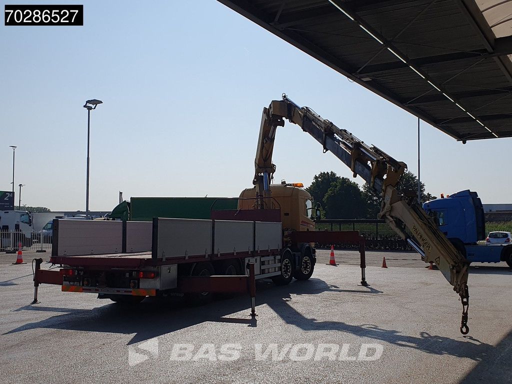 Scania 124G 470 8X4 Palfinger PK45000 C4 Crane Kran Fly-Jib Manual Steering Axle Euro 3