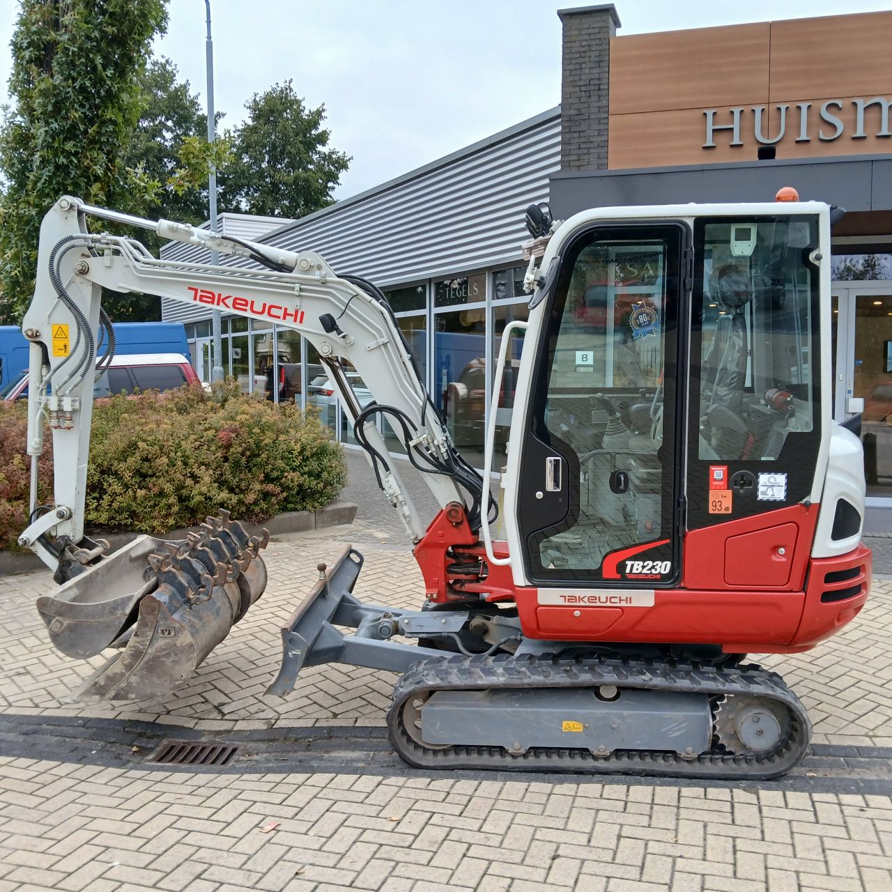 Super nette Takeuchi TB230 Minigraver.