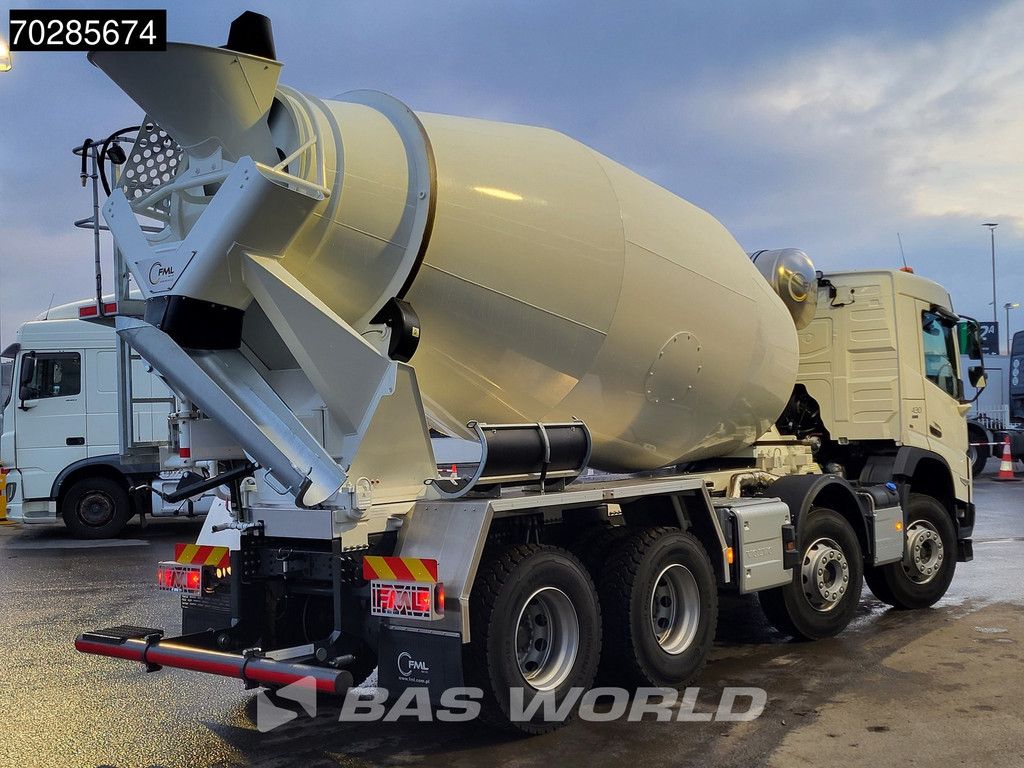 Volvo FMX 430 8X4 New! 10m3 FML Mixer Steelsuspension Automatic LED Euro 6