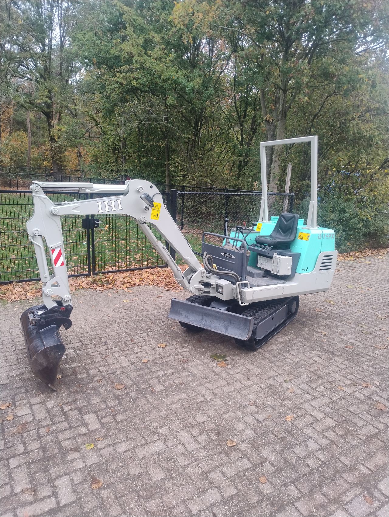 Ihi 1.5 tonner minigraver Marge