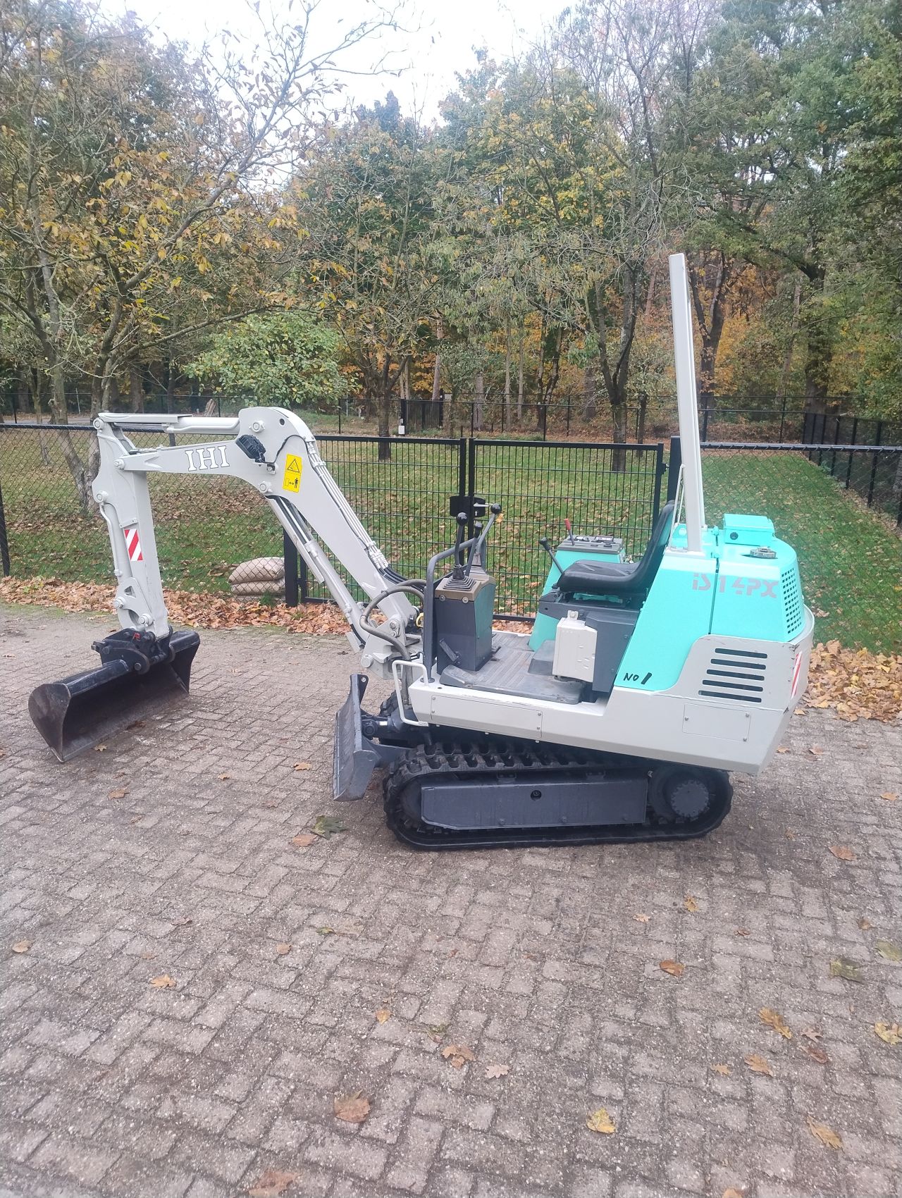 Ihi 1.5 tonner minigraver Marge
