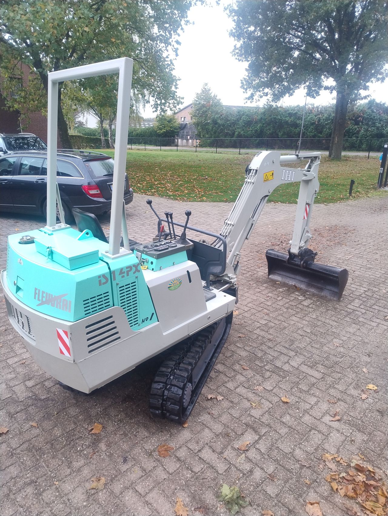 Ihi 1.5 tonner minigraver Marge