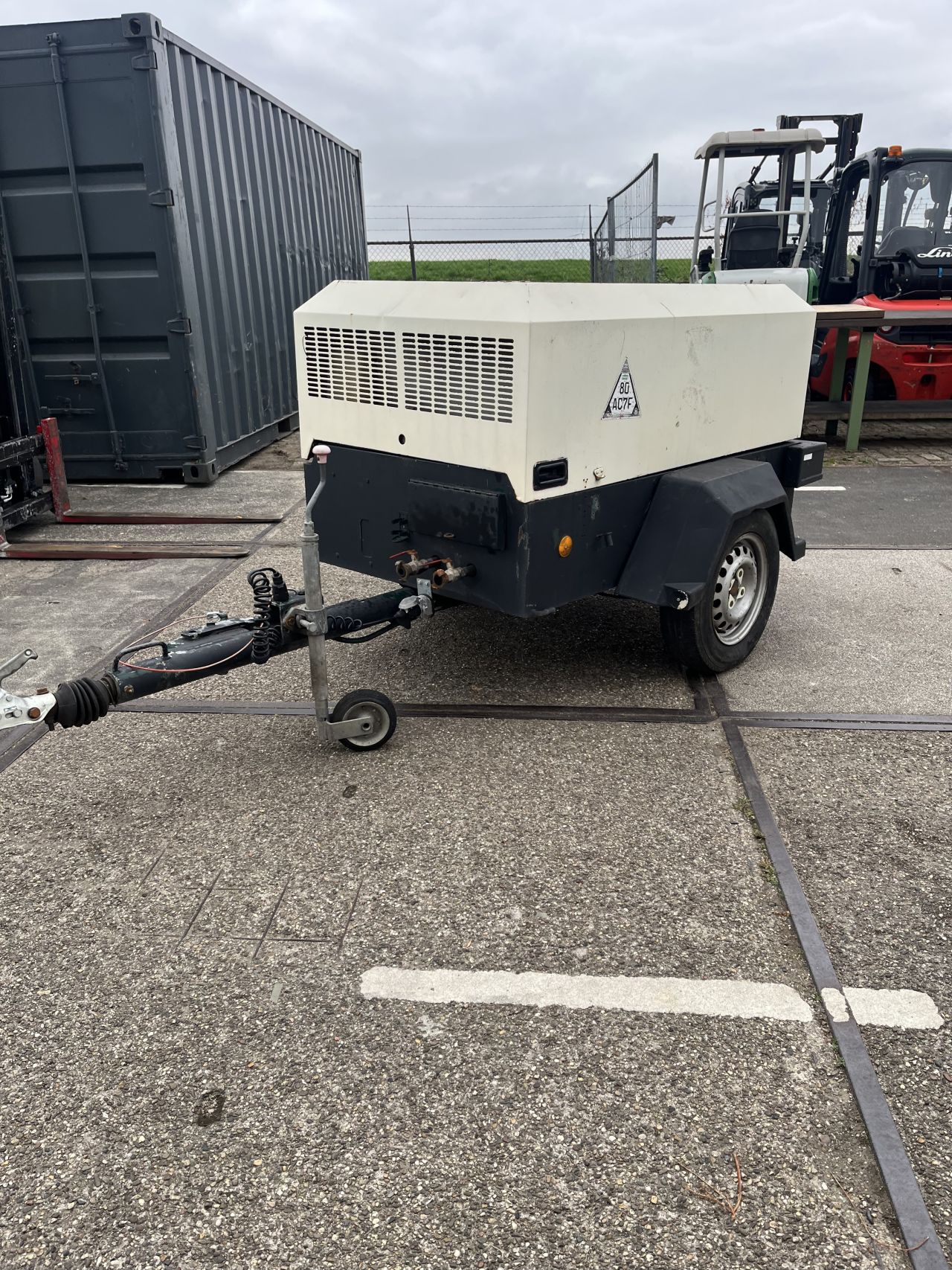 Goedwerkende Doosan Compressor