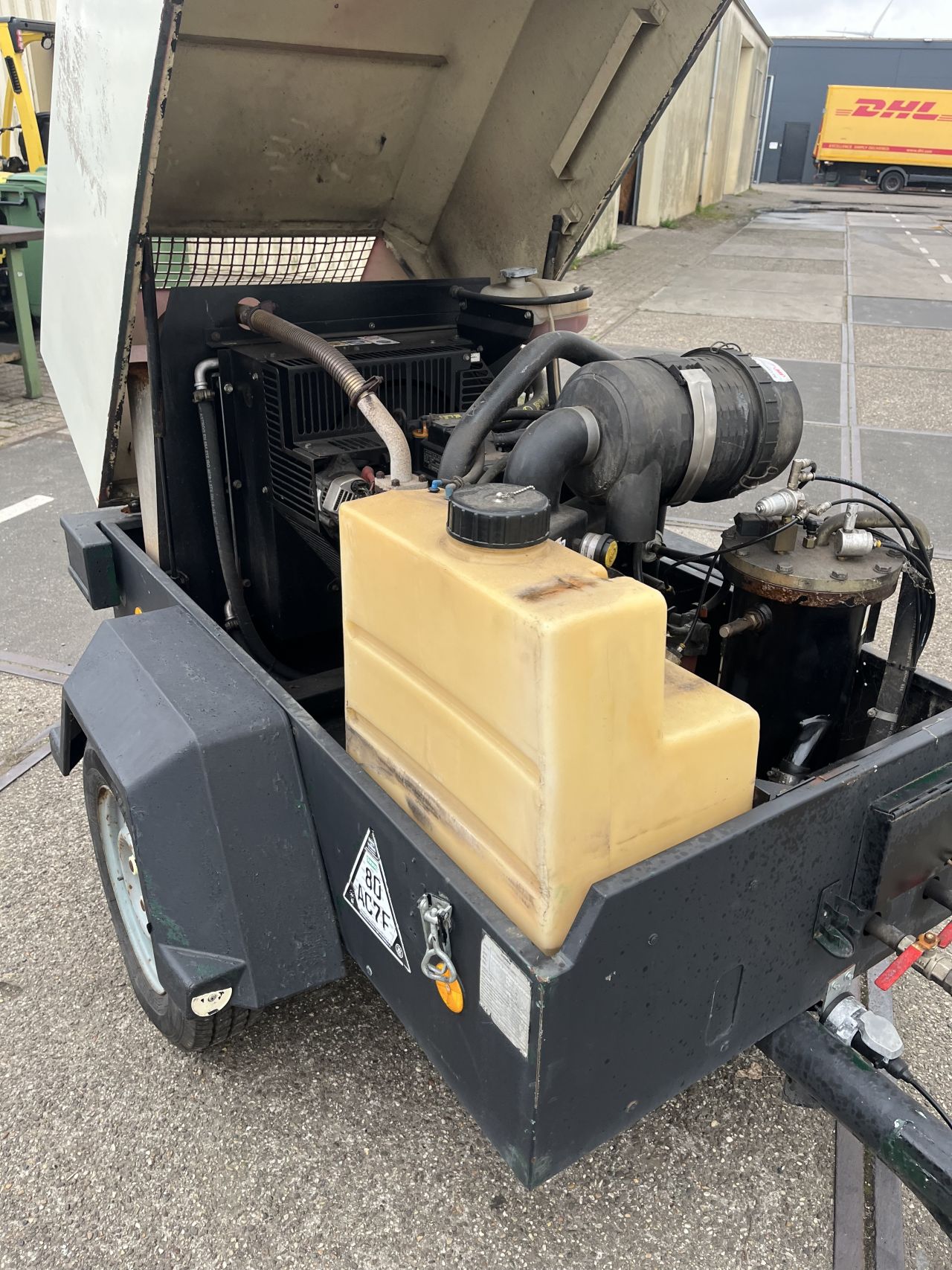 Goedwerkende Doosan Compressor