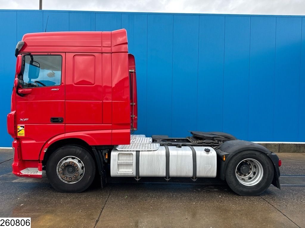 DAF XF 480 EURO 6, Retarder, Standairco, PTO