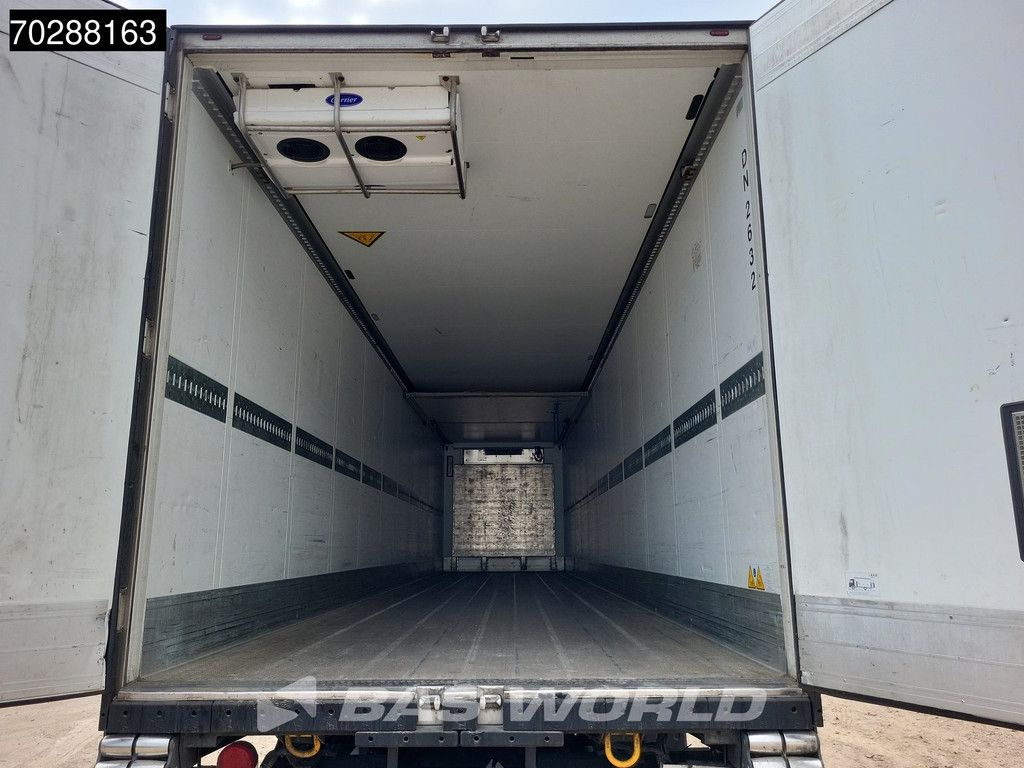 Schmitz Carrier 3 axles Doppelverdampfer Tailgate Palettenkasten Blumenbreit LBW