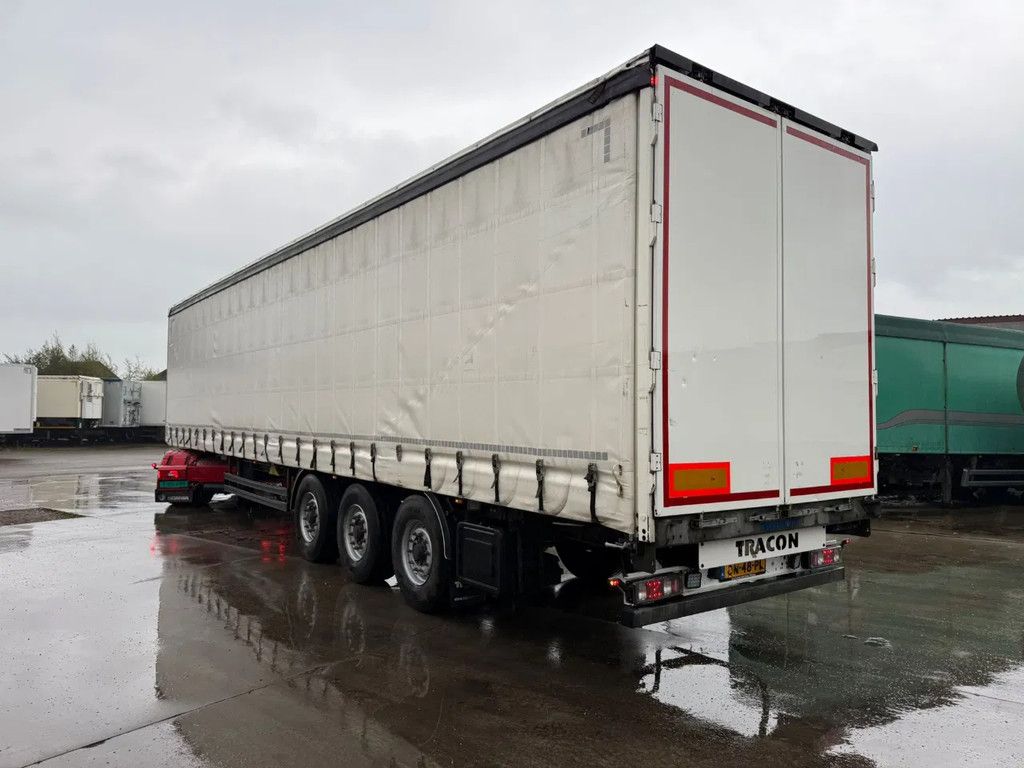 Tracon Schuifzeilen/Schuifdak Hardhouten vloer Gegalvaniseerd 270H